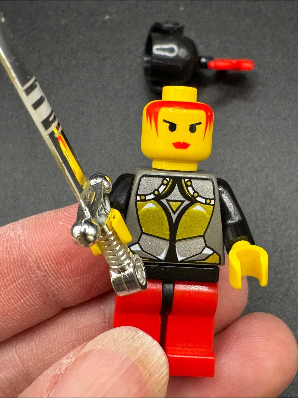 Lego Knights Kingdom I 4816 6091 6098 Princess Storm Castle Minifigure (cas034) - Picture 2 of 5